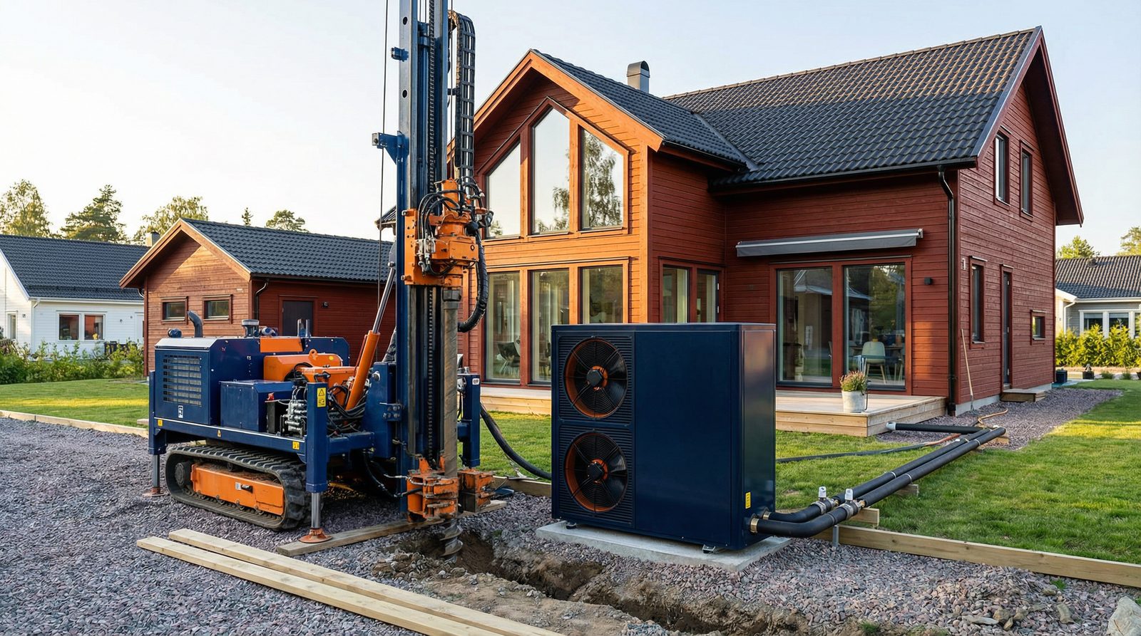 Bergvärme vs luft-vattenvärmepump – Stor jämförelse