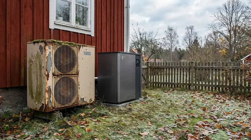 5 säkra tecken på att det är dags att byta värmepump