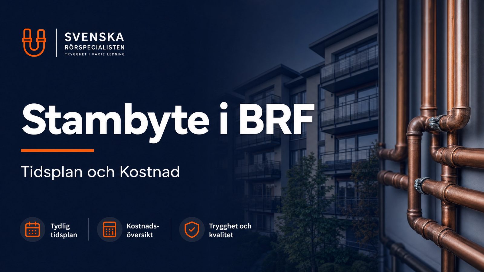 Byta stammar i BRF – Tidsplan, kostnader & boendepåverkan